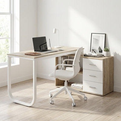 Luxury Arts Latwon L-Shaped Writing Desk