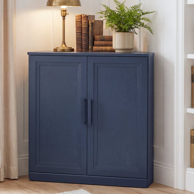 Lula Space-saving Corner Accent Cabinet With Adjustable Shelf - Adjustable Shelf