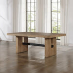 6 seater Dining Set with Parsons Chairs for Stylish Gatherings