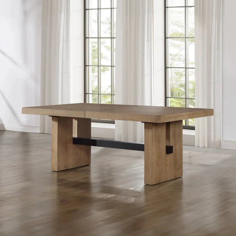 6 seater Dining Set with Parsons Chairs for Stylish Gatherings