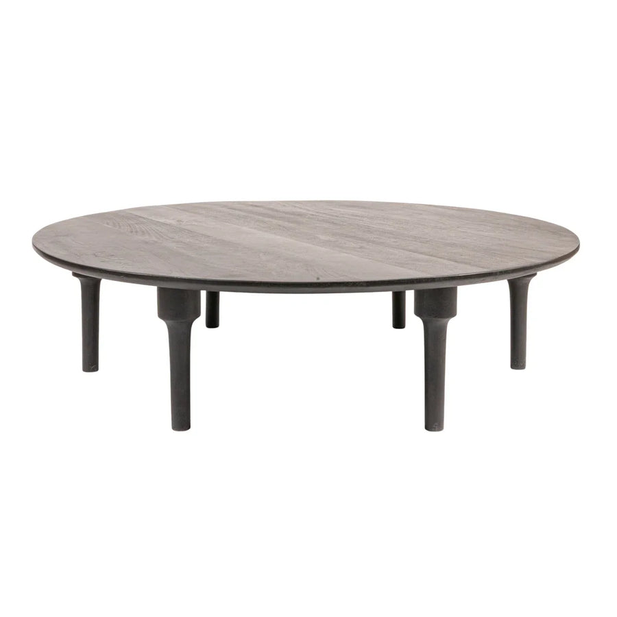 Oversized Round Mango Wood Coffee Table