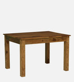 Sheesham Wood 4 Seater Dining Set In Rustic Teak Finish