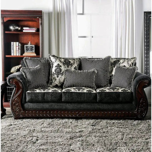 Renna Configurable Living Room 2 Piece Set 6 Seater + 1 Dining table + 2 Side Table