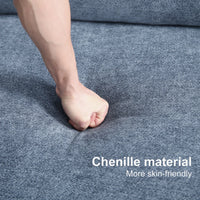Saidee Chenille Abstract Arm Loveseat