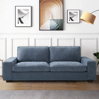 Saidee Chenille Abstract Arm Loveseat
