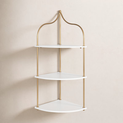 Solid Wood Novelty Corner Shelf - Corner Shelf