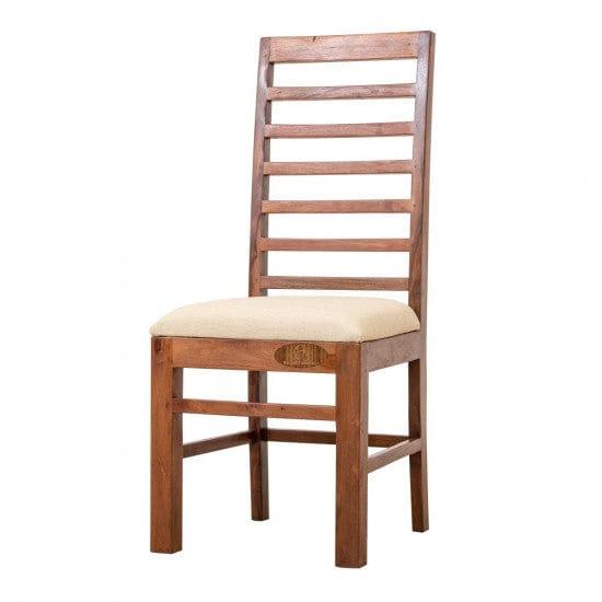 Sheesham Wood Four Seater Dining Table Set in Honey Finish