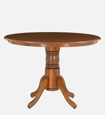 Solid Wood 4 Seater Dining Set in Brown Colour