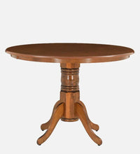 Solid Wood 4 Seater Dining Set in Brown Colour