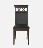 4 Seater with Bench Dining Set in Dark Cappucino Colour