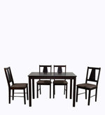 4 Seater Dining Set in Wenge Finish