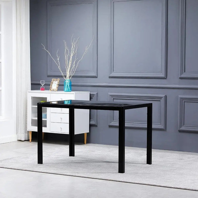 5 Piece Dining Room Table Set,4 Chairs