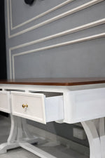 Modern Wooden Office Table with 3 Storage Drawers | Home Office & Study Desk