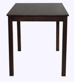 4 Seater Dining Set in Wenge Finish
