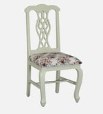 Solid Wood 4 Seater Dining Set In Tulip Finish