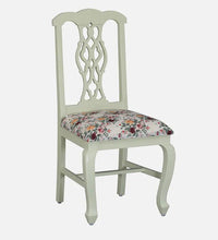 Solid Wood 4 Seater Dining Set In Tulip Finish
