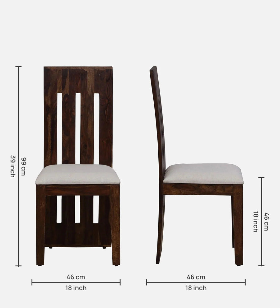 Sheesham Wood 6 Seater Dining Set In Scratch Resistant Provinical Teak Finish With Bench
