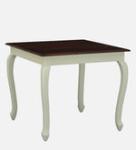 Solid Wood 4 Seater Dining Set In Tulip Finish