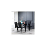 5 Piece Dining Room Table Set,4 Chairs