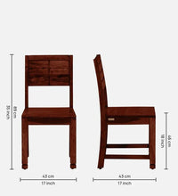 Sheesham Wood 6 Seater Dining Set In Honey Oak Finish With Bench