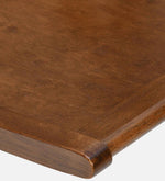 Carven Foaldable 4 Seater Dining Set In Walnut Finish