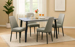 Penang Sintered Top 4 Seater Dining Table Set with Chairs