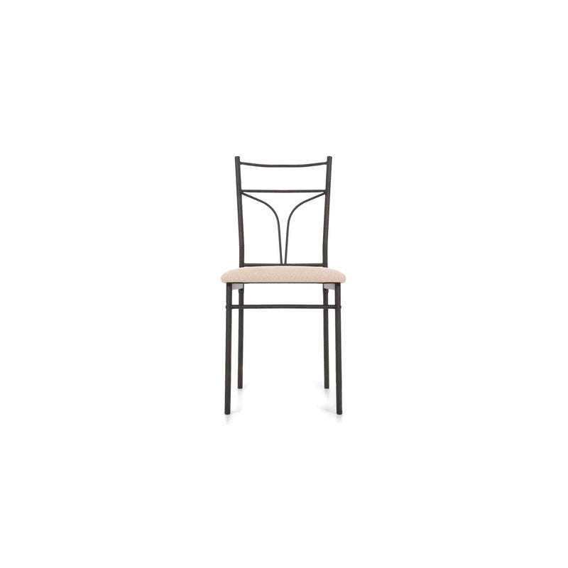 5-Pieces Modern Metal Frame Dining Kitchen Table Chairs Set for 4 Person Kitchen Furniture