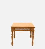 Sheesham Wood 6 Seater Dining Set In Scratch Resistant Rustic Teak Finish With Bench