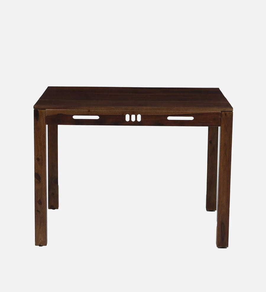 Sheesham Wood 4 Seater Dining Set In Scratch Resistant Teak Finish