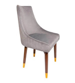 Mylo Marble 6 Seater Dining Set in Glossy Gold Finish