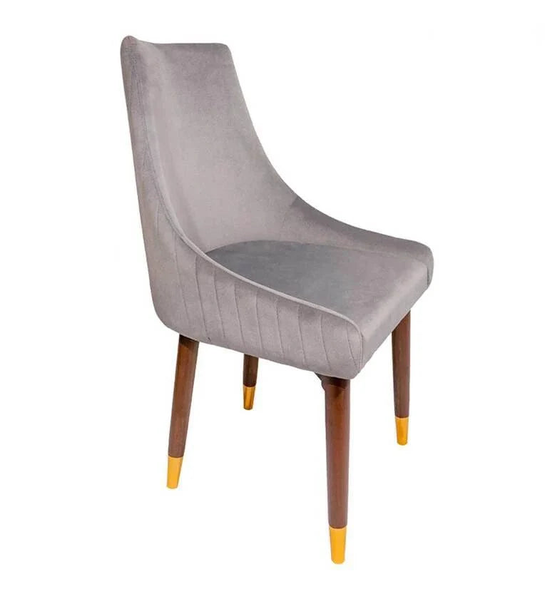 Mylo Marble 6 Seater Dining Set in Glossy Gold Finish