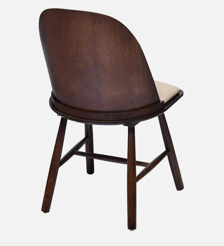 6 Seater Dinning Table In Brown Finish