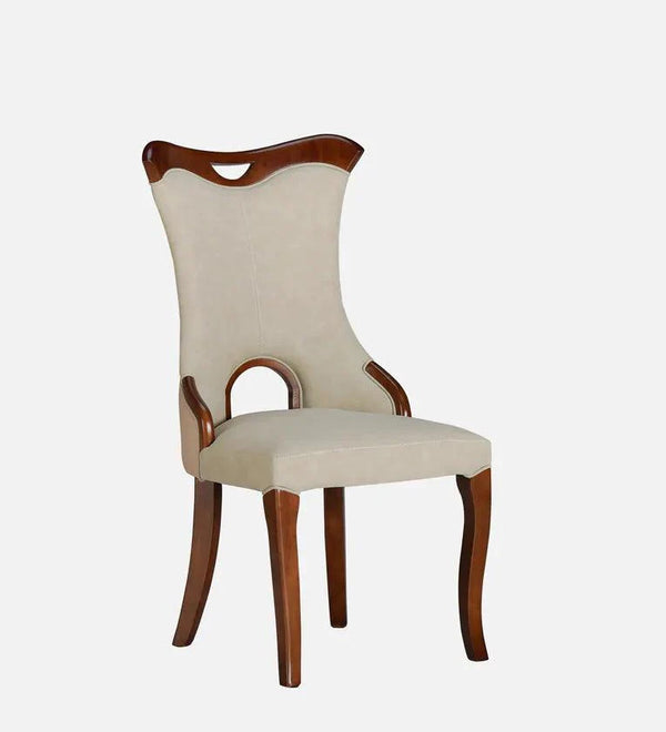 Marble Top 6 Seater Dining Sets In Beige & Brown Colour