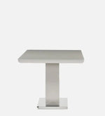 4 Seater Dining Set in Cream & Light Grey Colour