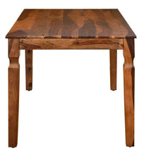 Sheesham Wood 6 Seater Dining Set in Walnut Finish with Bench