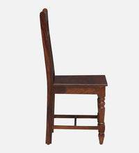 Sheesham Wood 6 Seater Dining Set In Honey Oak Finish