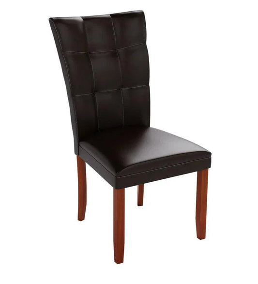 Solidwood 6 Seater Dining Set in Walnut Finish