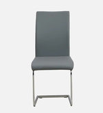 Glass Top 6 Seater Dining Set In Grey Colour