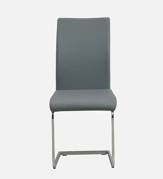 Glass Top 6 Seater Dining Set In Grey Colour