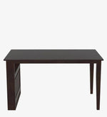 Solid Wood 4 Seater Dining Set In Wenge Finish