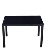4 Seater Dining Set in Black Colour