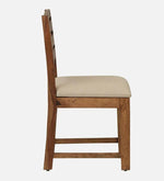 Sheesham Wood 6 Seater Dining Set In Rustic Teak Finish With Drawer