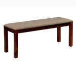 Jiayi Sheesham Wood 6 Seater Dining Table Set with 4 Chair & Becnch for Dining Room