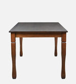 Solid Wood 6 Seater Dining Set In Brown & Coffee Color Colour