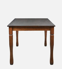 Solid Wood 6 Seater Dining Set In Brown & Coffee Color Colour