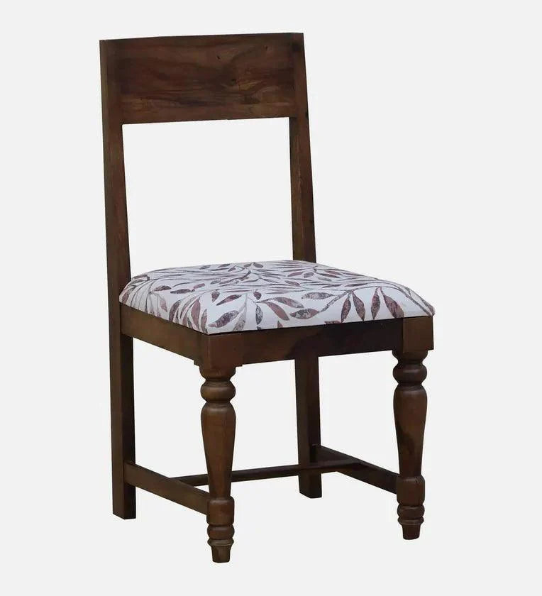 Sheesham Wood 6 Seater Dining Set In Scratch Resistant Provincial Teak Finish