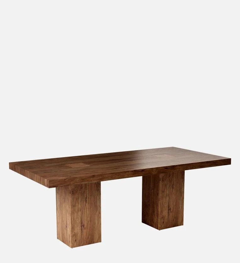 Solid Wood 6 Seater Dining Set In Premium Finish
