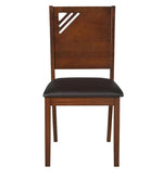 6 Seater Dining Set in Walnut Finish