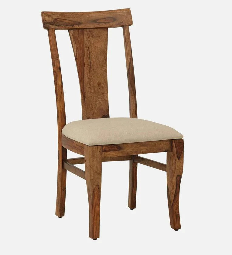 Sheesham Wood 6 Seater Dining Set In Rustic Teak Finish With Bench