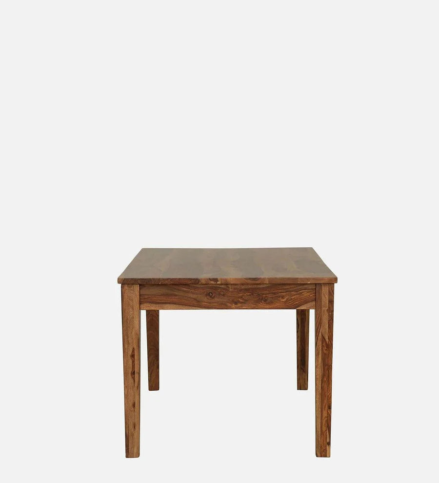 Kentan Sheesham Wood 6 Seater Dining Set In Rustic Teak With Bench